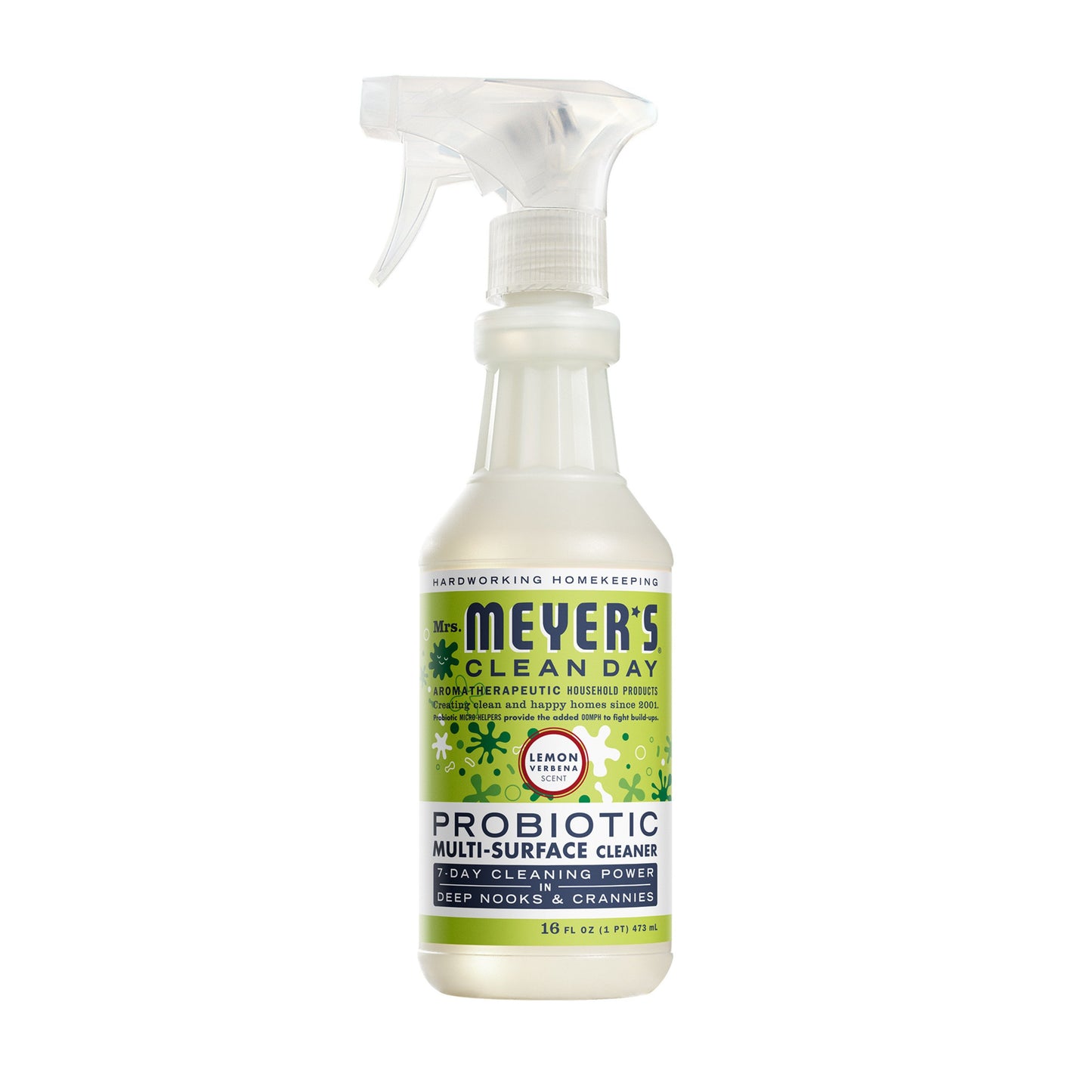 Mrs. Meyer's Clean Day Lemon Verbena Probiotic Multi-Surface Cleaner Spray