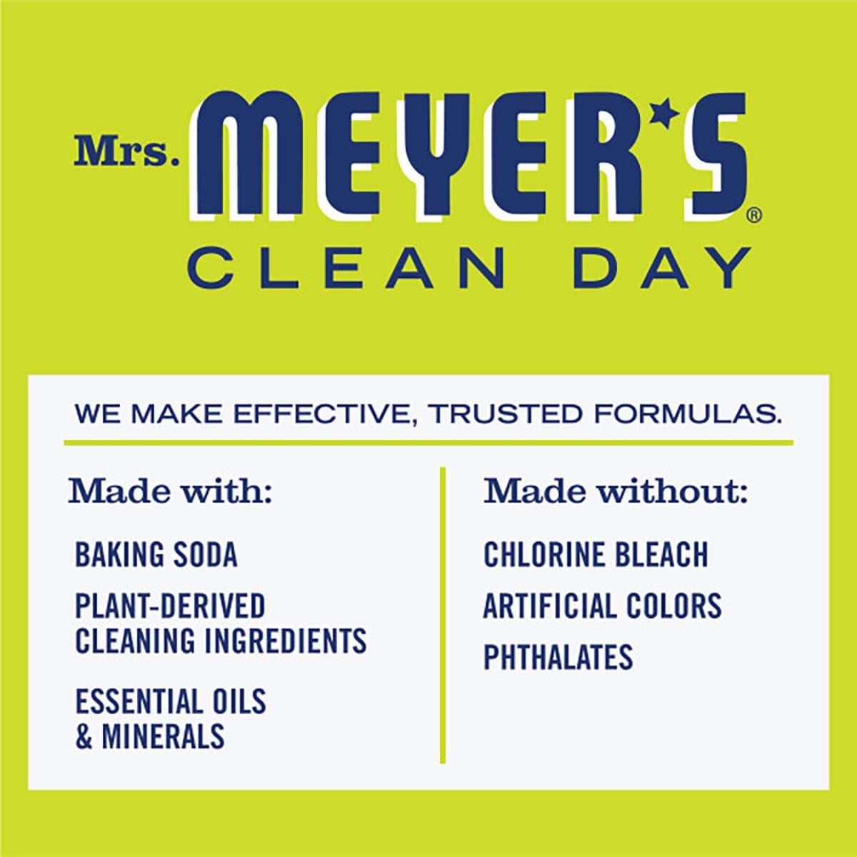 Mrs. Meyer's Clean Day Lemon Verbena Baking Soda Cream Cleaner