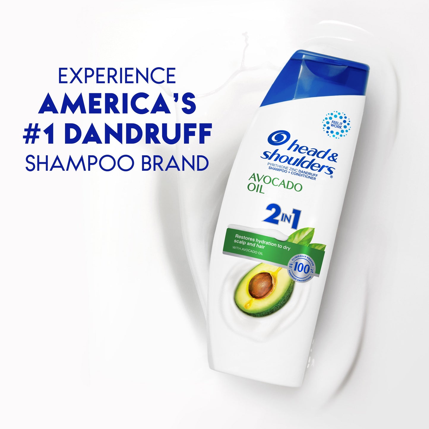 Head & Shoulders Avocado Oil 2 in 1 Shampoo + Conditioner