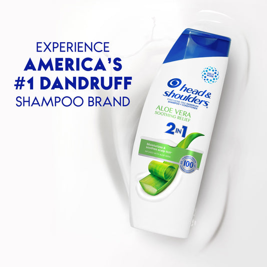 Head & Shoulders Aloe Vera Soothing Relief 2 In 1 Shampoo + Conditioner