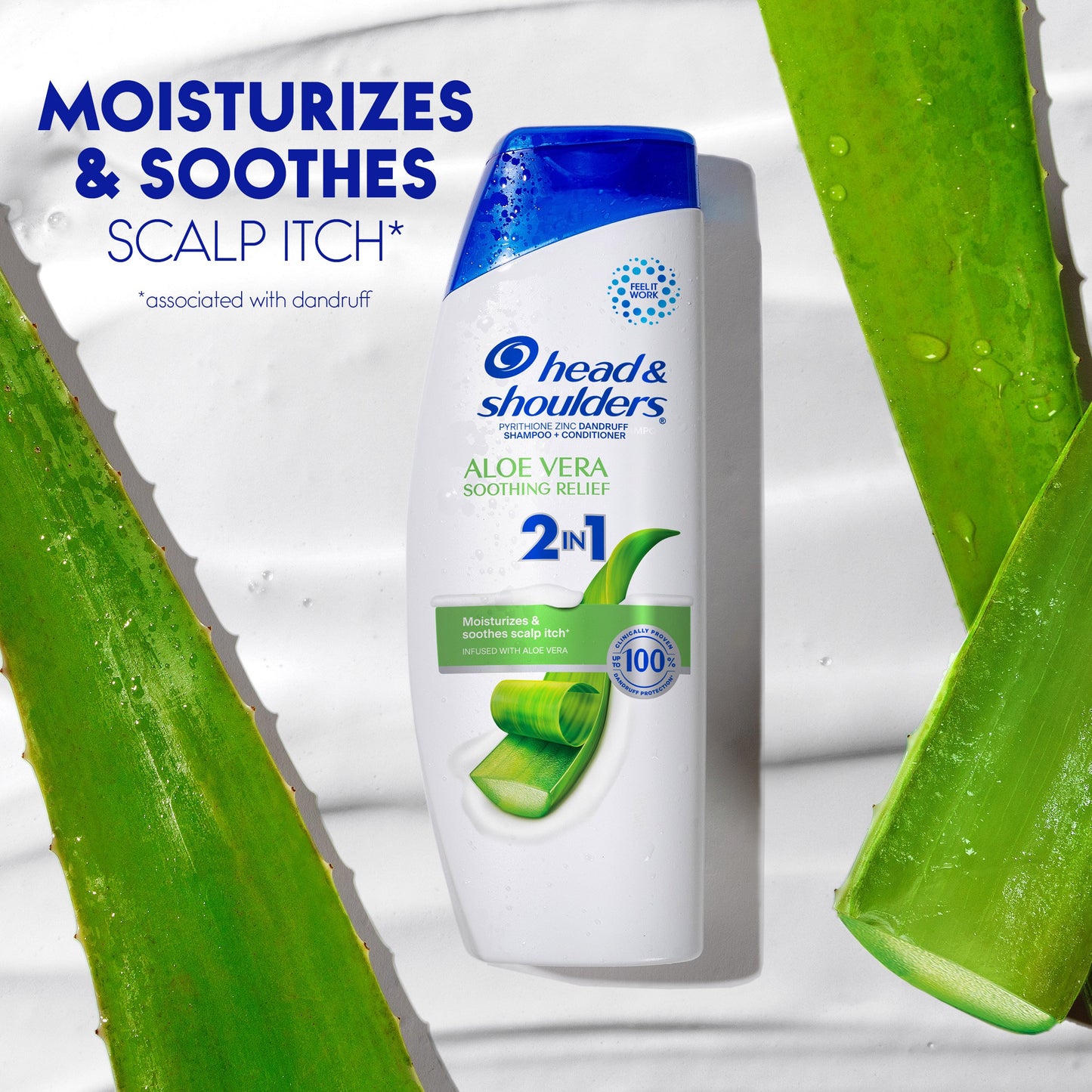 Head & Shoulders Aloe Vera Soothing Relief 2 In 1 Shampoo + Conditioner