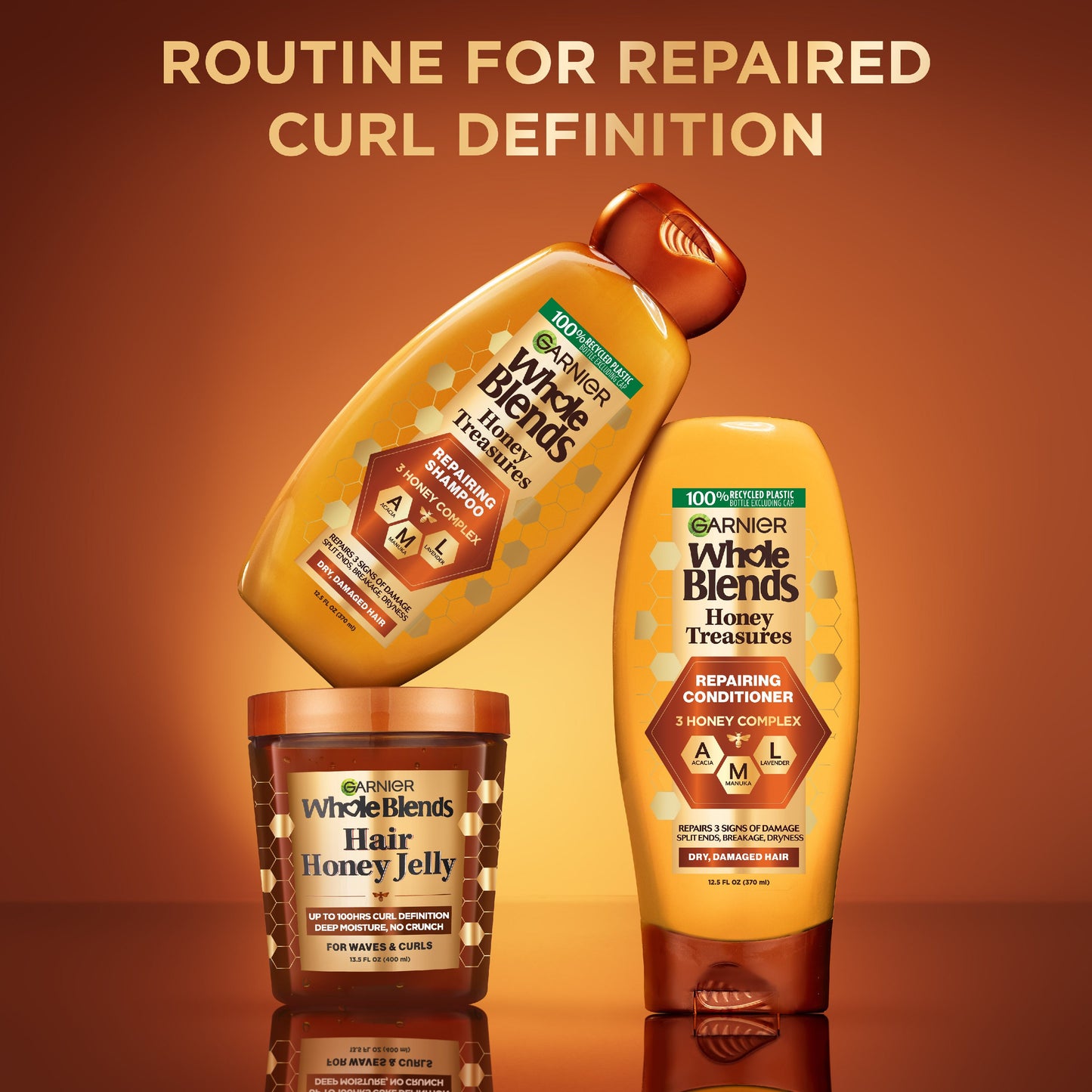 Garnier Whole Blends Hair Honey Jelly