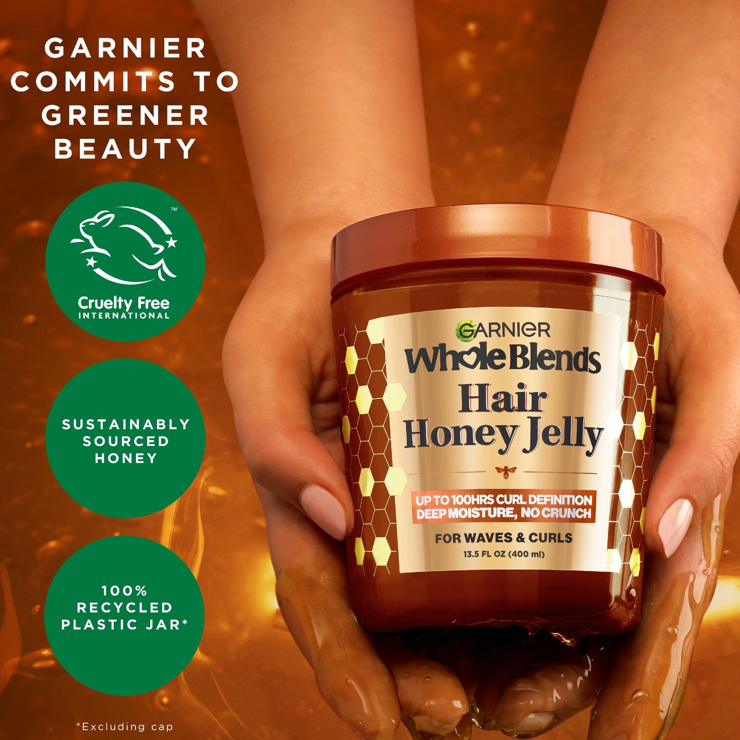 Garnier Whole Blends Hair Honey Jelly