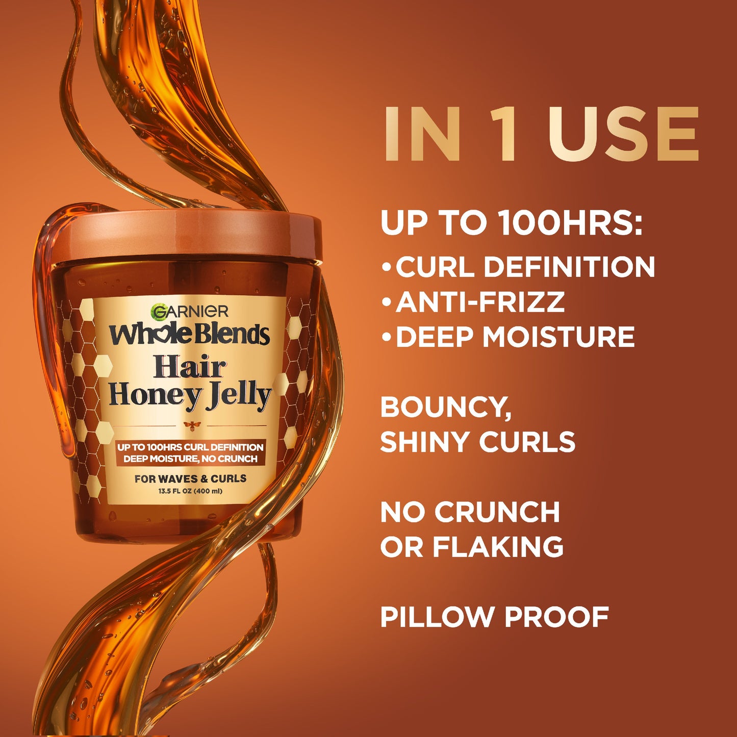 Garnier Whole Blends Hair Honey Jelly
