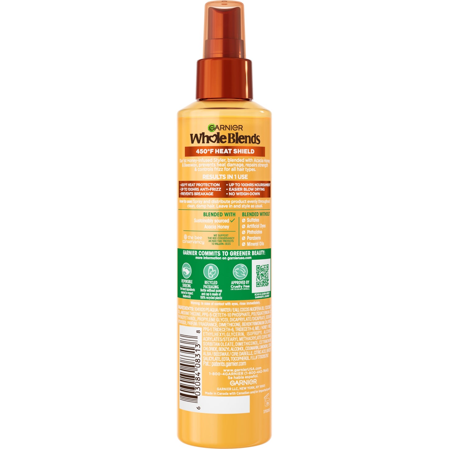 Garnier Whole Blends Hair Honey Milk