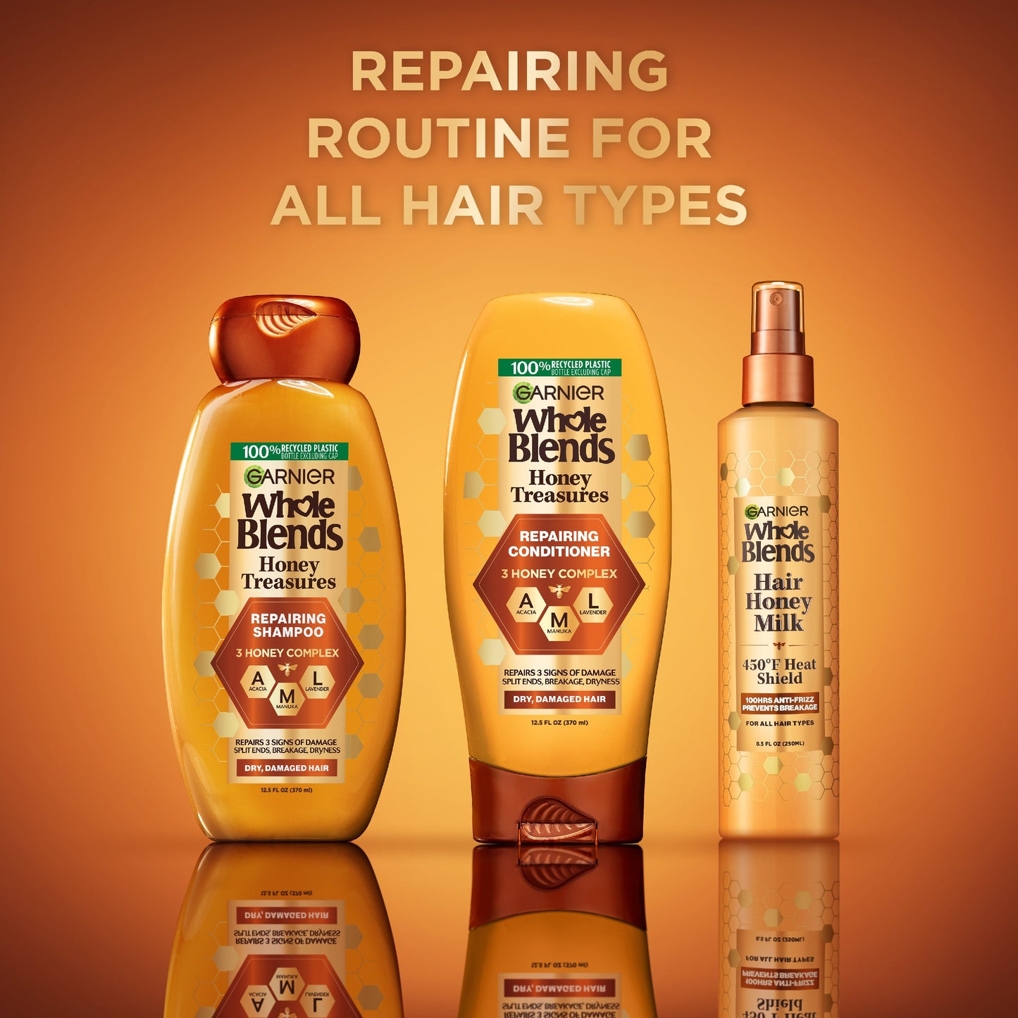 Garnier Whole Blends Hair Honey Milk