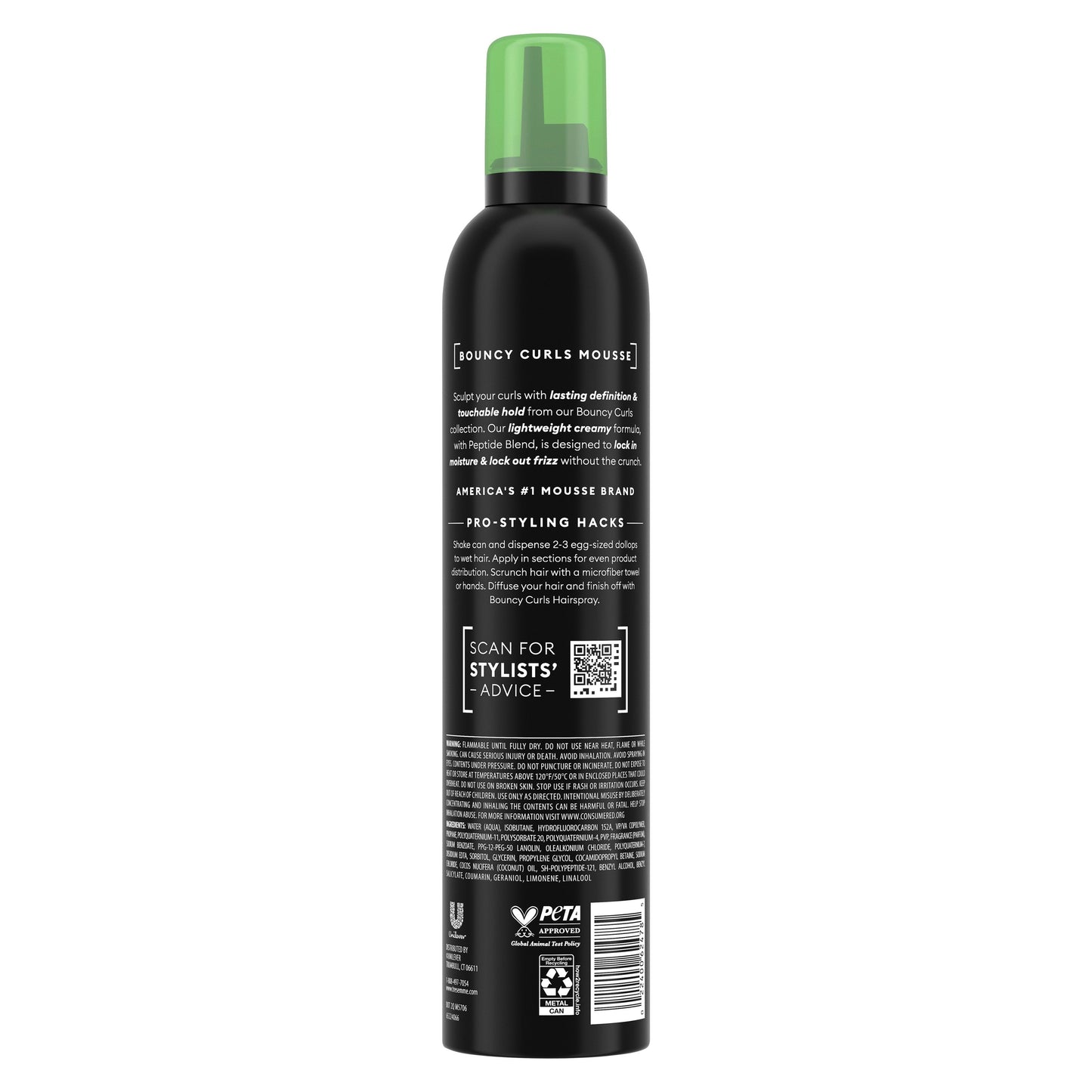 TRESemmé Bouncy Curls Peptide Blend Defining Styling Mousse