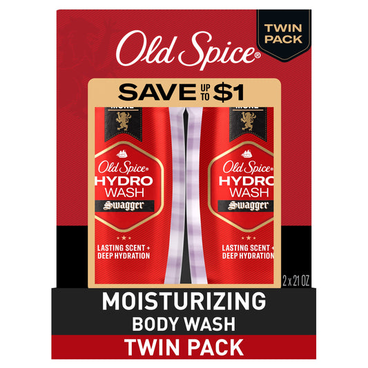 Old Spice Swagger Hydro Wash Twin Pack