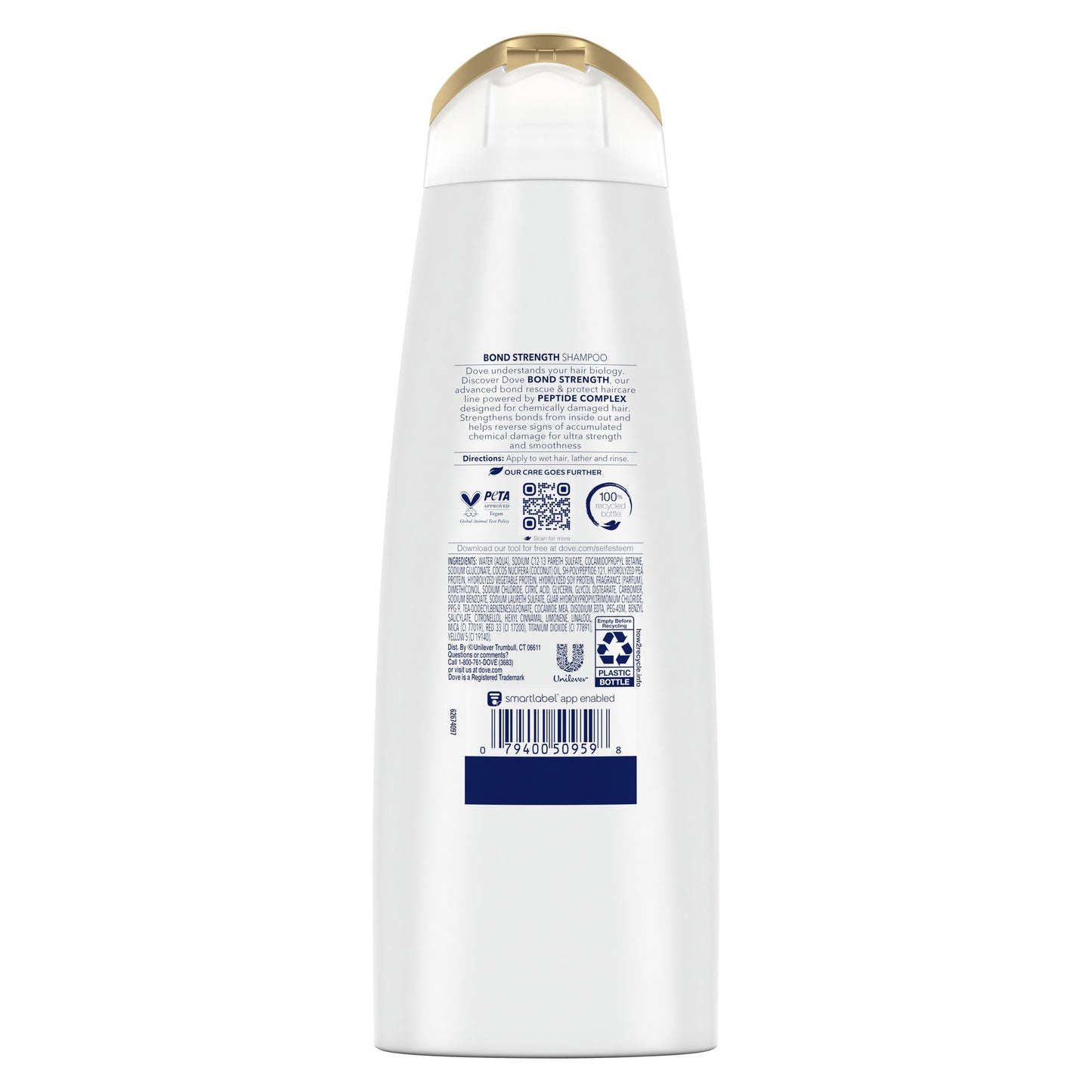 Dove Shampoo Bond Strength