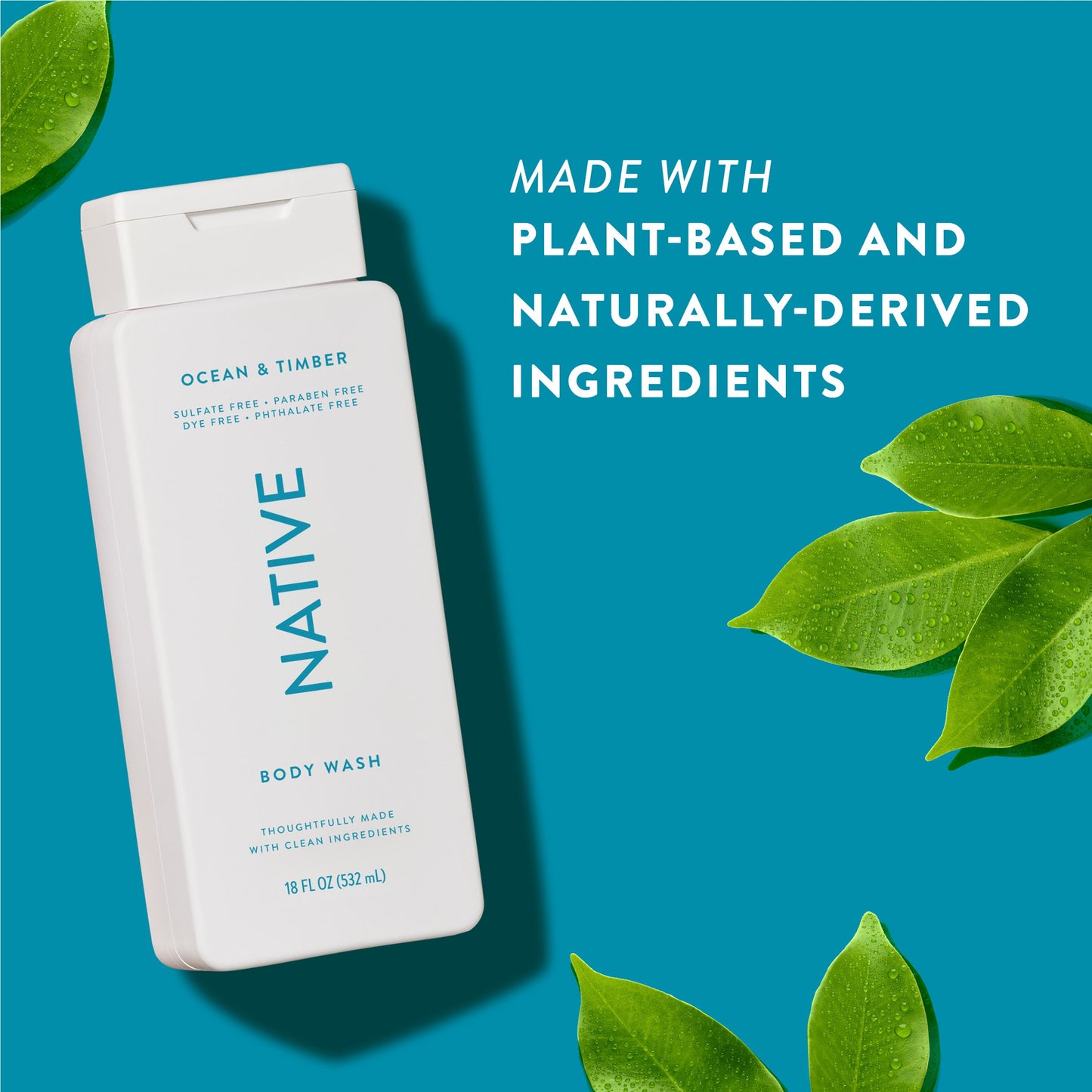 Native Body Wash - Ocean & Timber