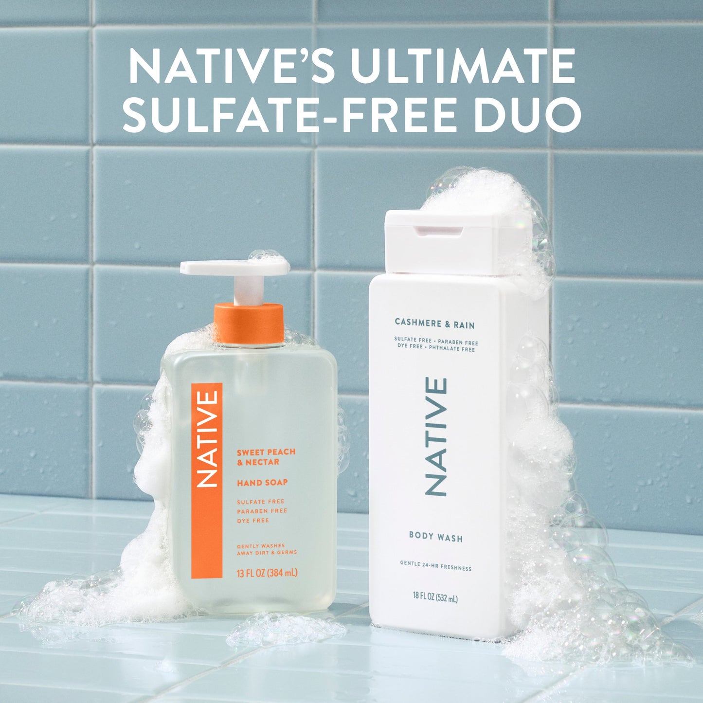 Native Body Wash - Cashmere & Rain