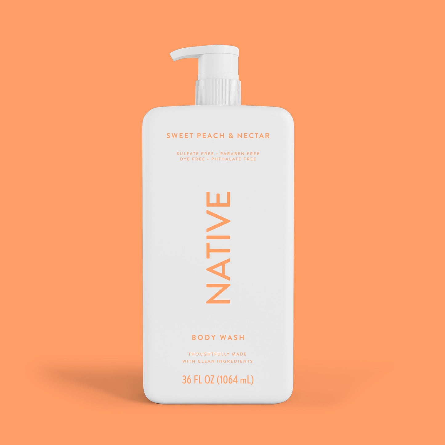 Native Body Wash - Sweet Peach & Nectar