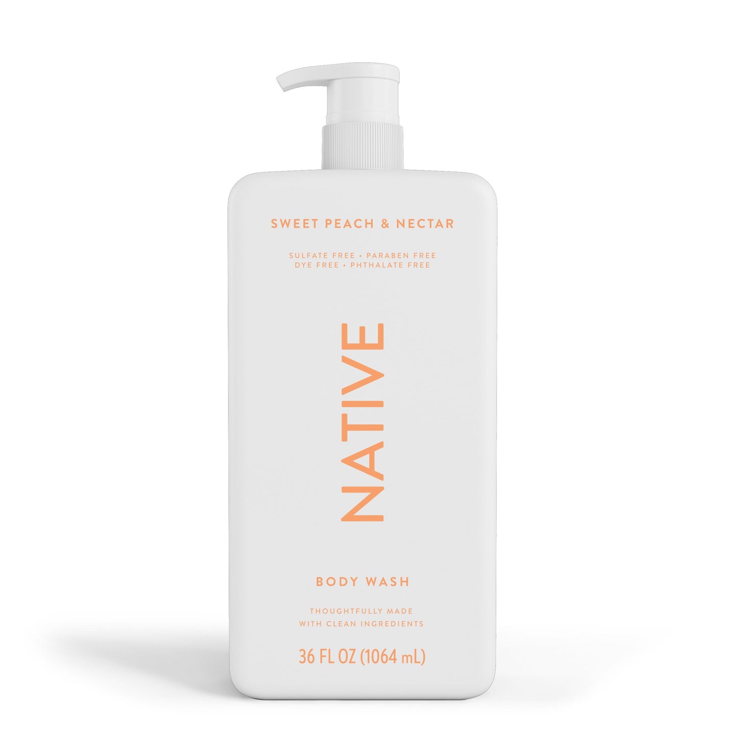 Native Body Wash - Sweet Peach & Nectar
