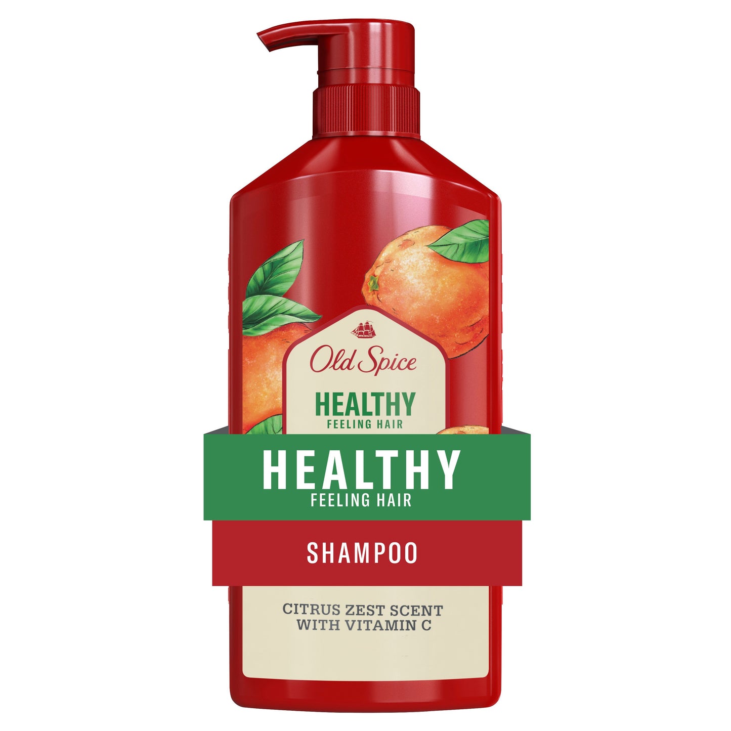 Old Spice Healthy Feeling Hair Shampoo - Citrus Zest