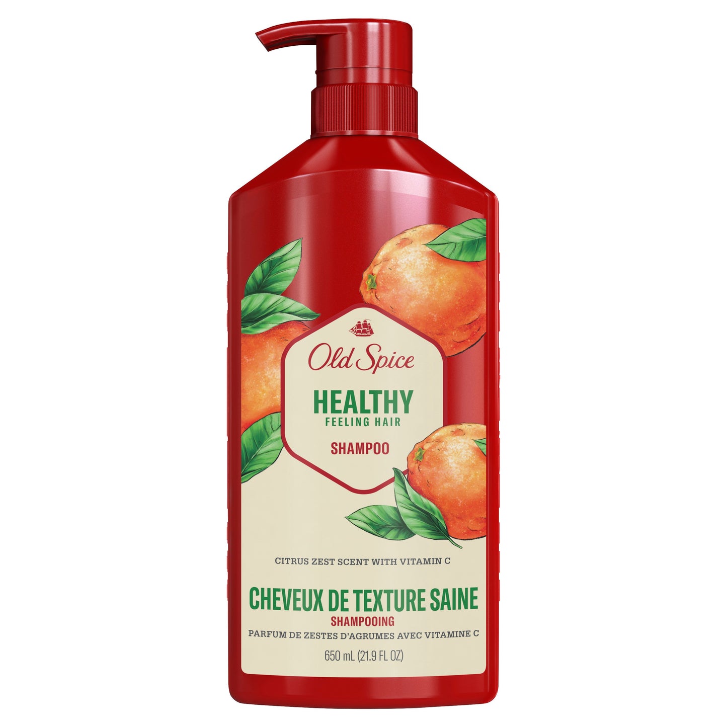 Old Spice Healthy Feeling Hair Shampoo - Citrus Zest