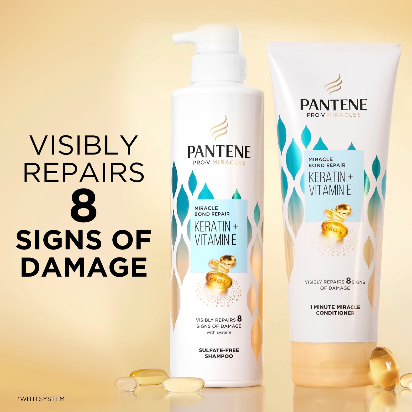 Pantene Miracle Bond Repair Shampoo