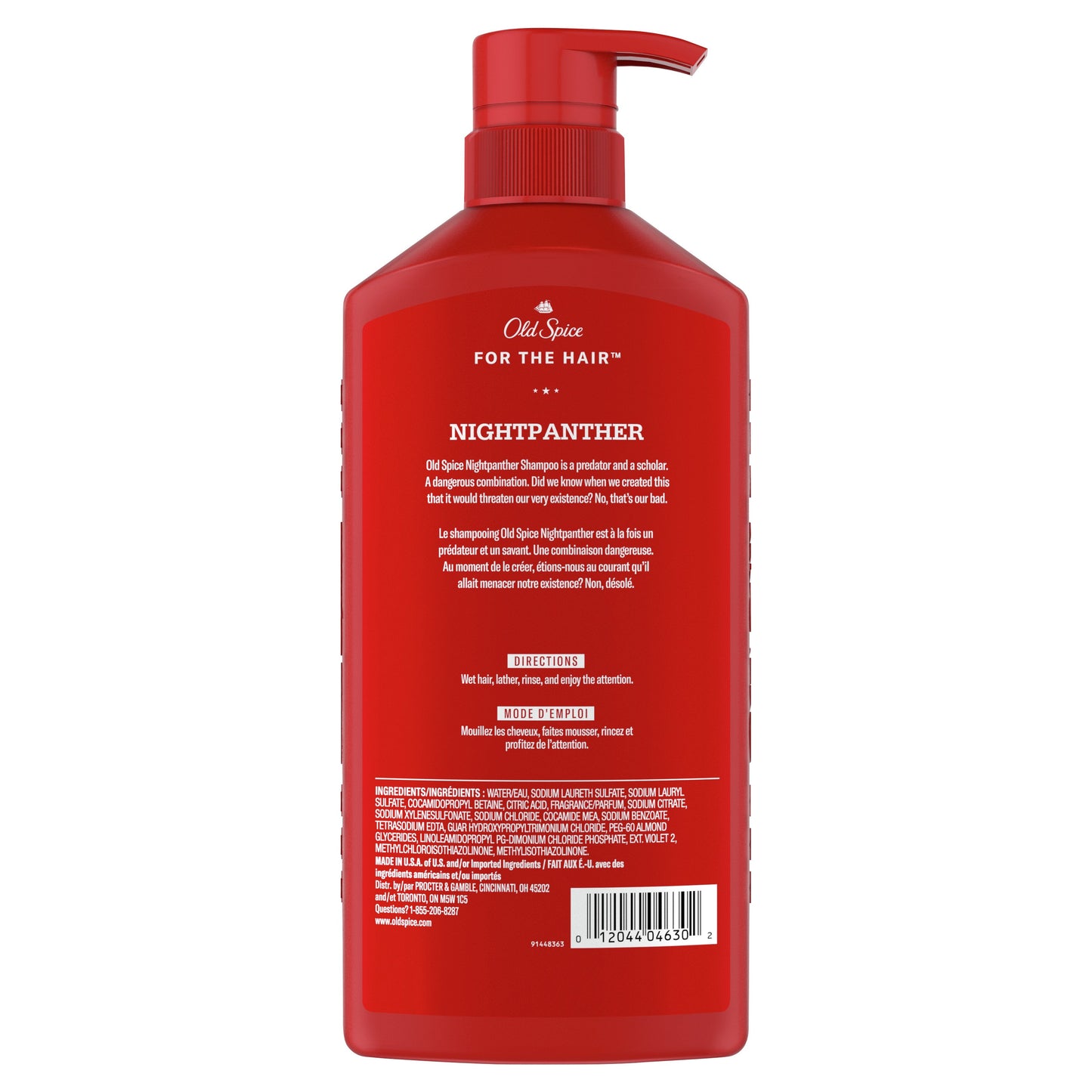 Old Spice Nightpanther Shampoo