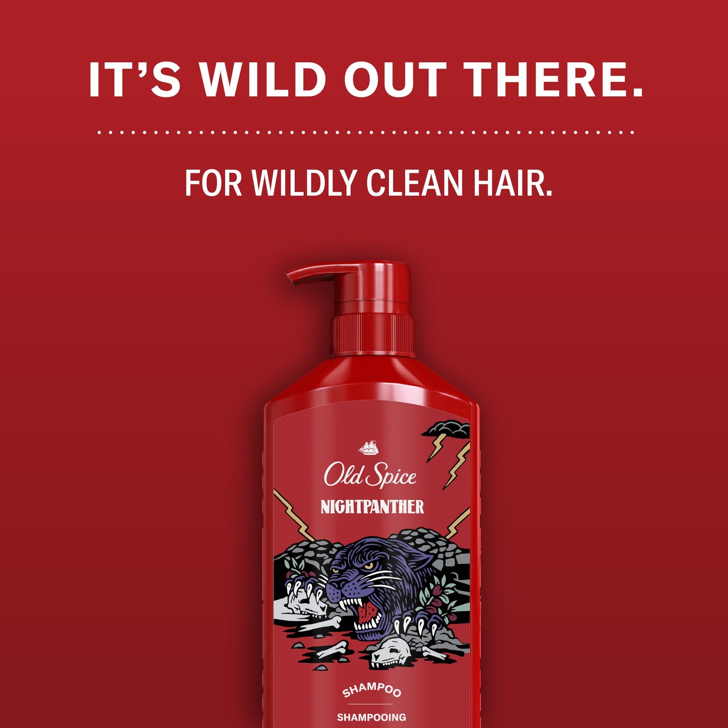 Old Spice Nightpanther Shampoo