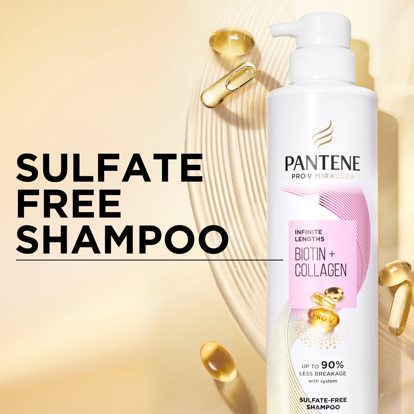 Pantene Infinite Lengths Biotin + Collagen Shampoo
