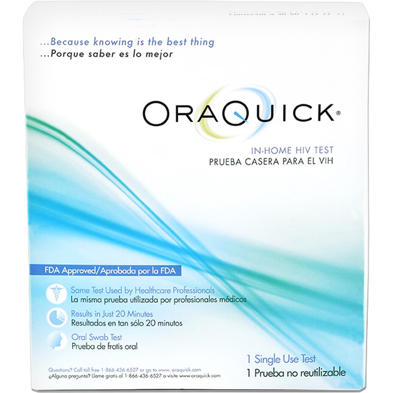 OraQuick At-Home Rapid HIV Saliva Self-Test