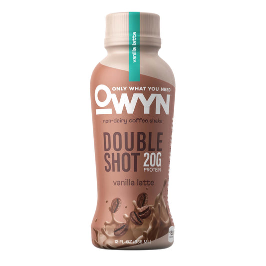 OWYN Double Shot 20g Protein Coffee Shake - Vanilla Latte