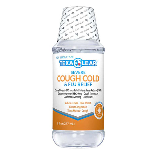 TexaClear Severe Cough Cold & Flu Relief