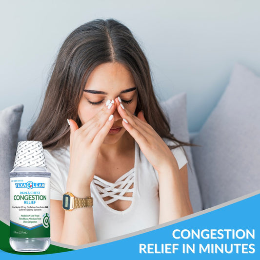 TexaClear Pain & Chest Congestion Relief