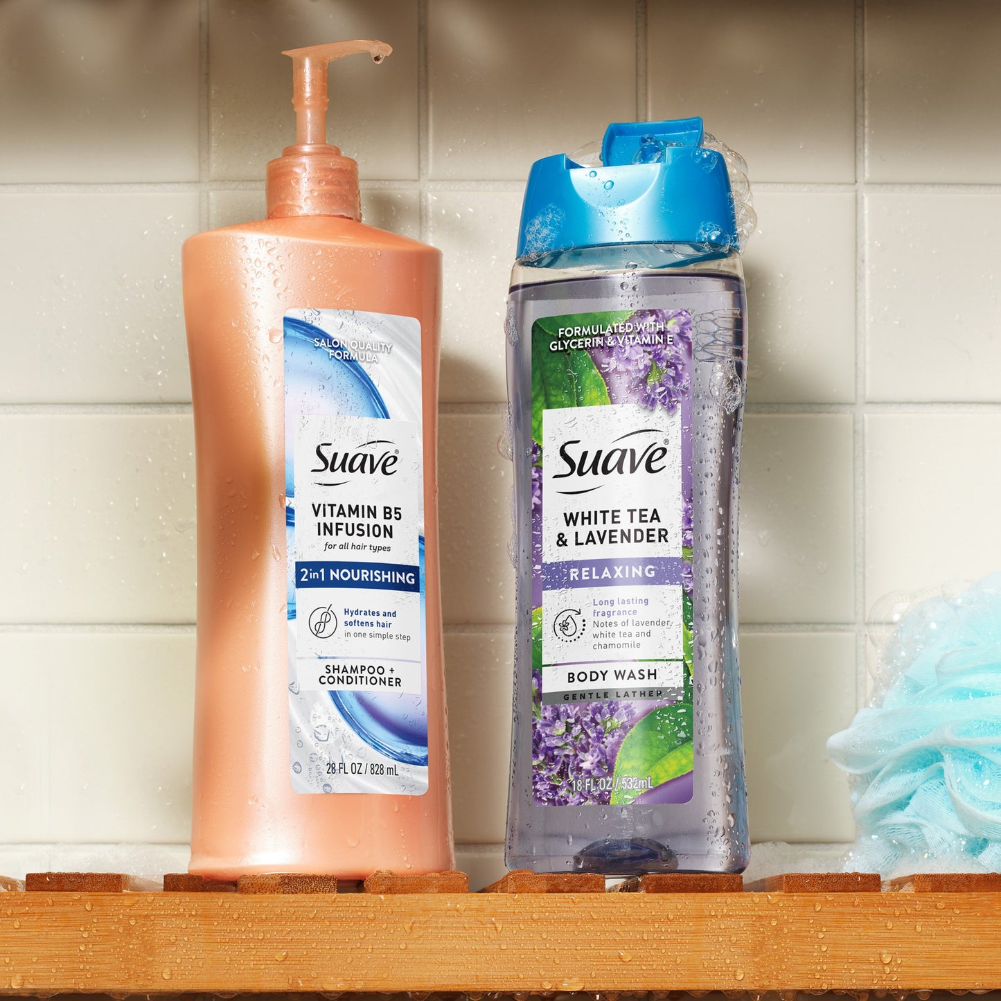Suave Vitamin B5 Infusion 2-in-1 Nourishing Shampoo & Conditioner