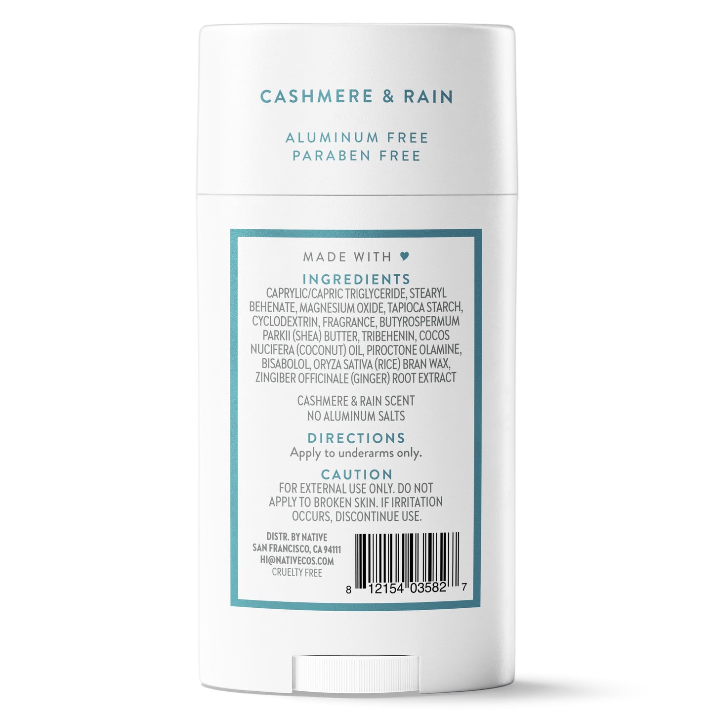 Native Natural Deodorant - Cashmere & Rain