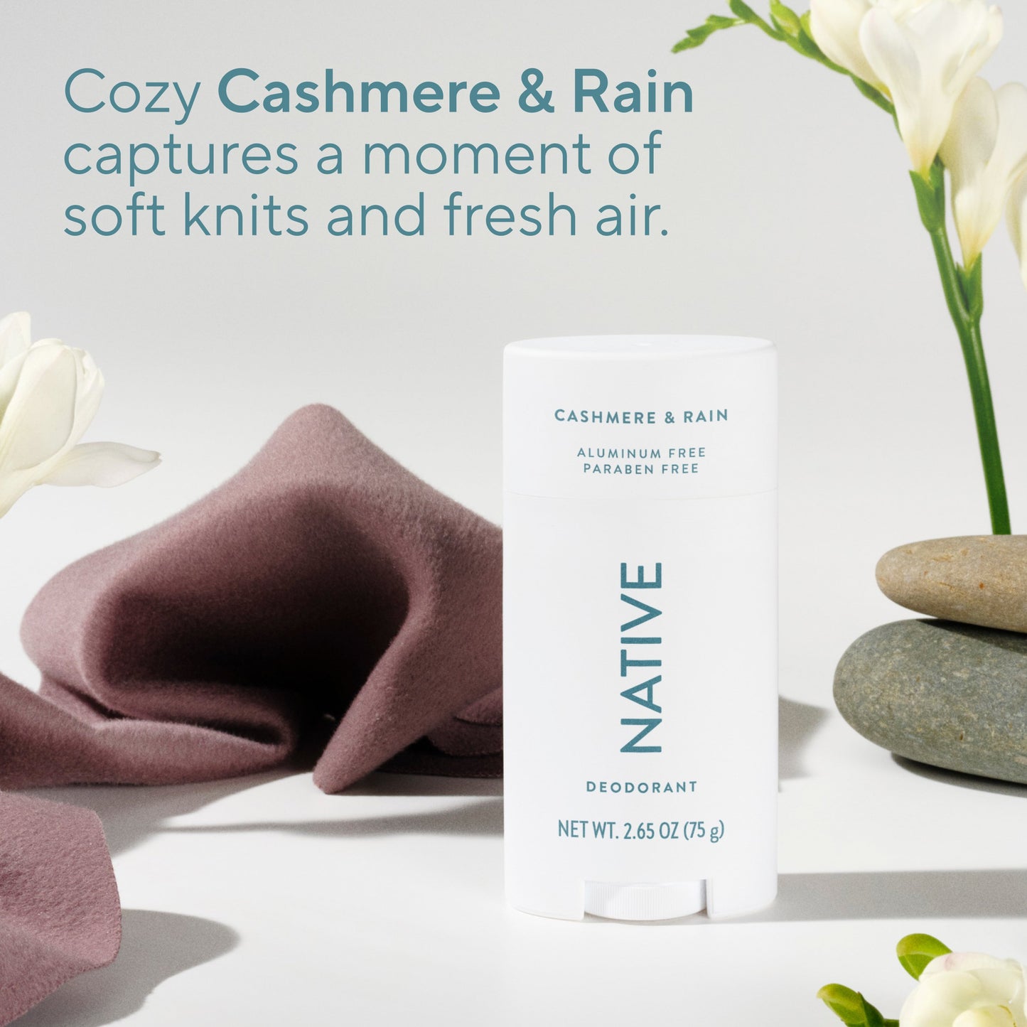 Native Natural Deodorant - Cashmere & Rain