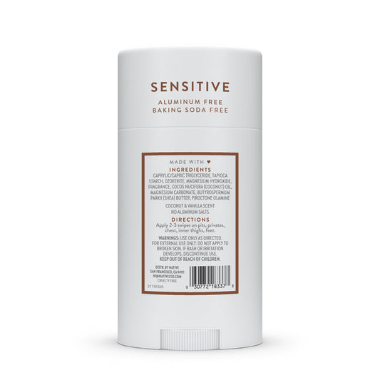 Native Sensitive Deodorant - Coconut & Vanilla