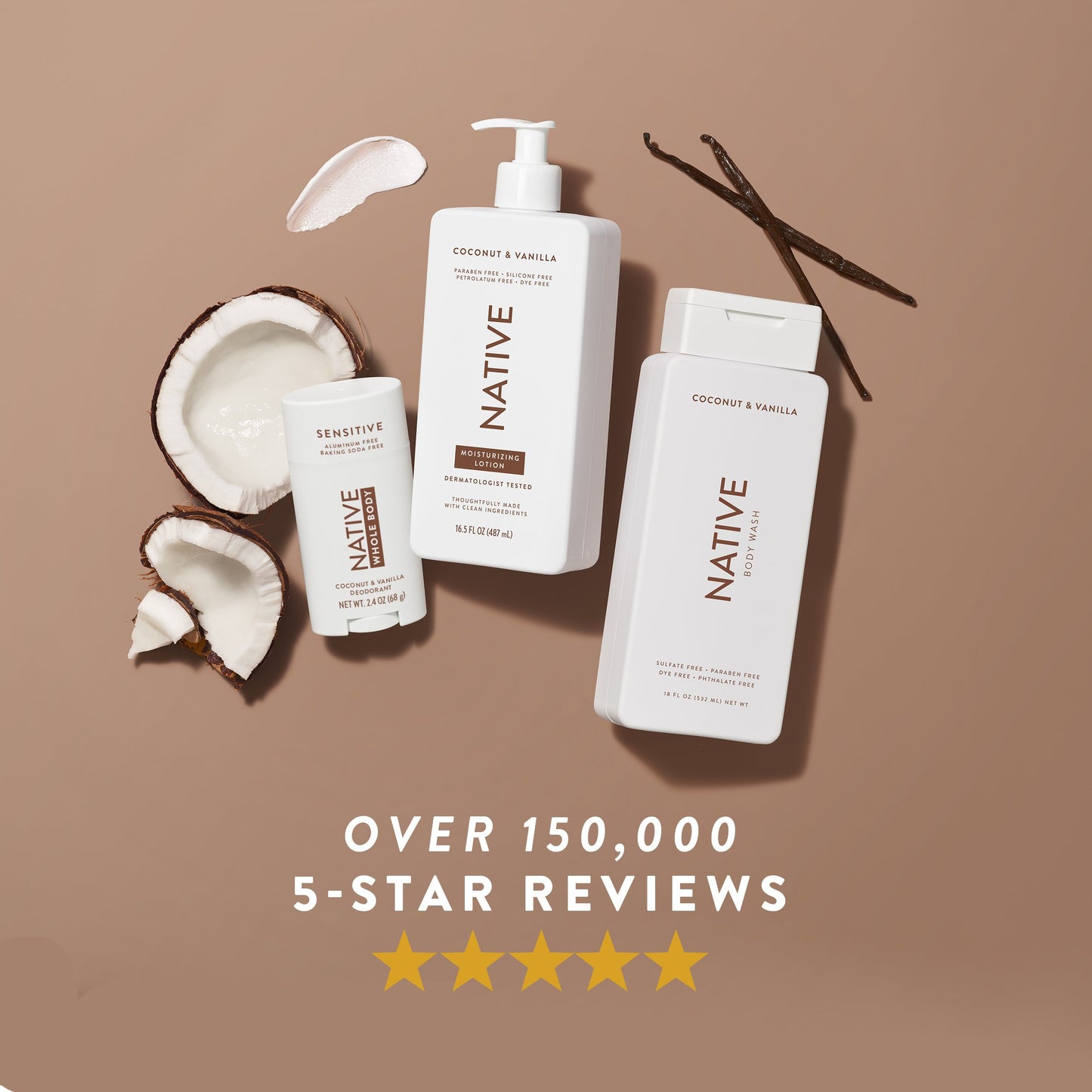 Native Sensitive Deodorant - Coconut & Vanilla