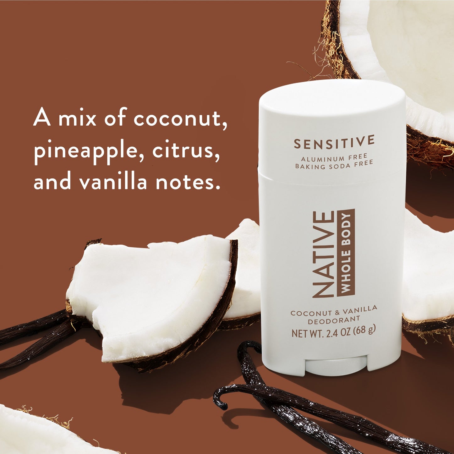 Native Sensitive Deodorant - Coconut & Vanilla