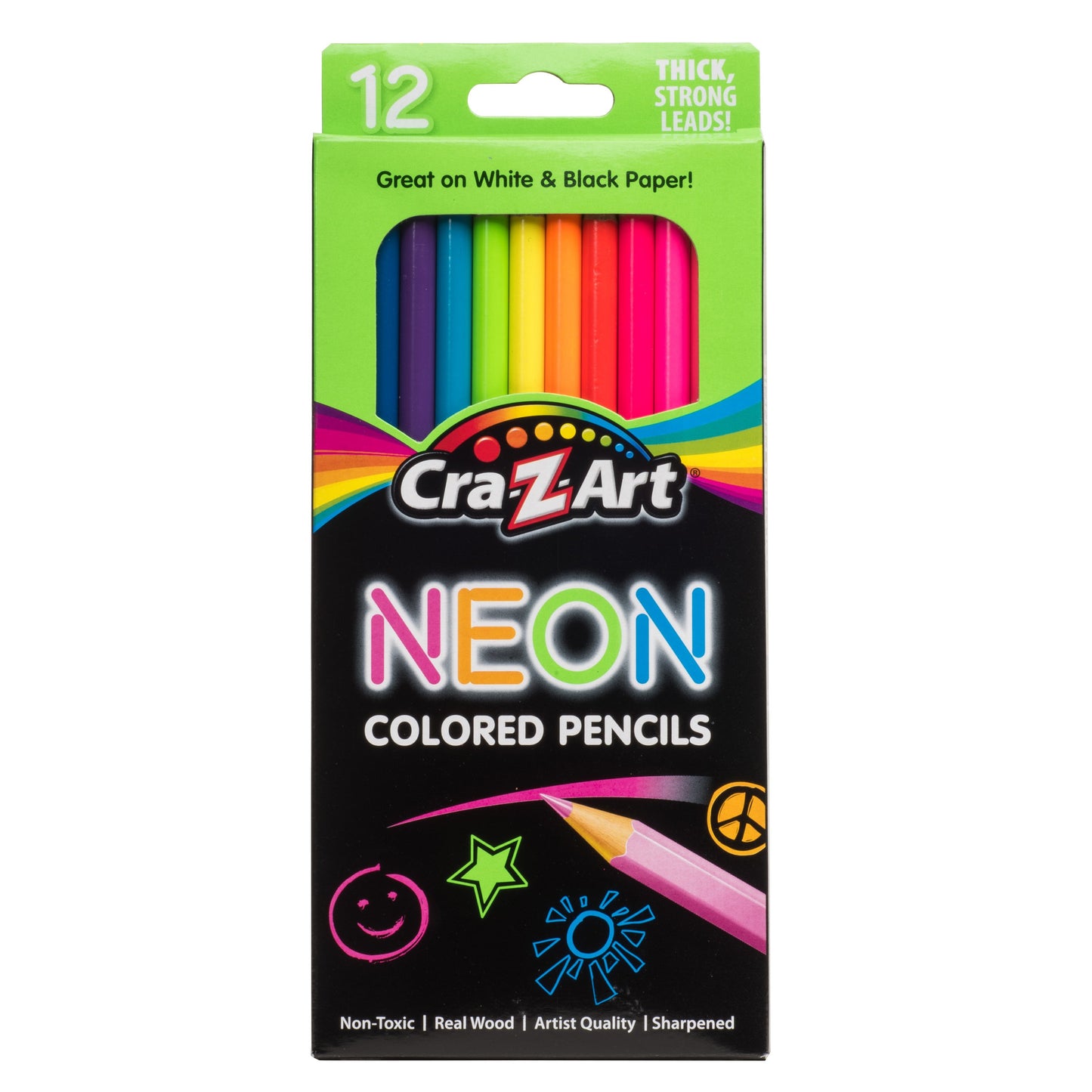 Cra-Z-Art Neon Colored Pencils