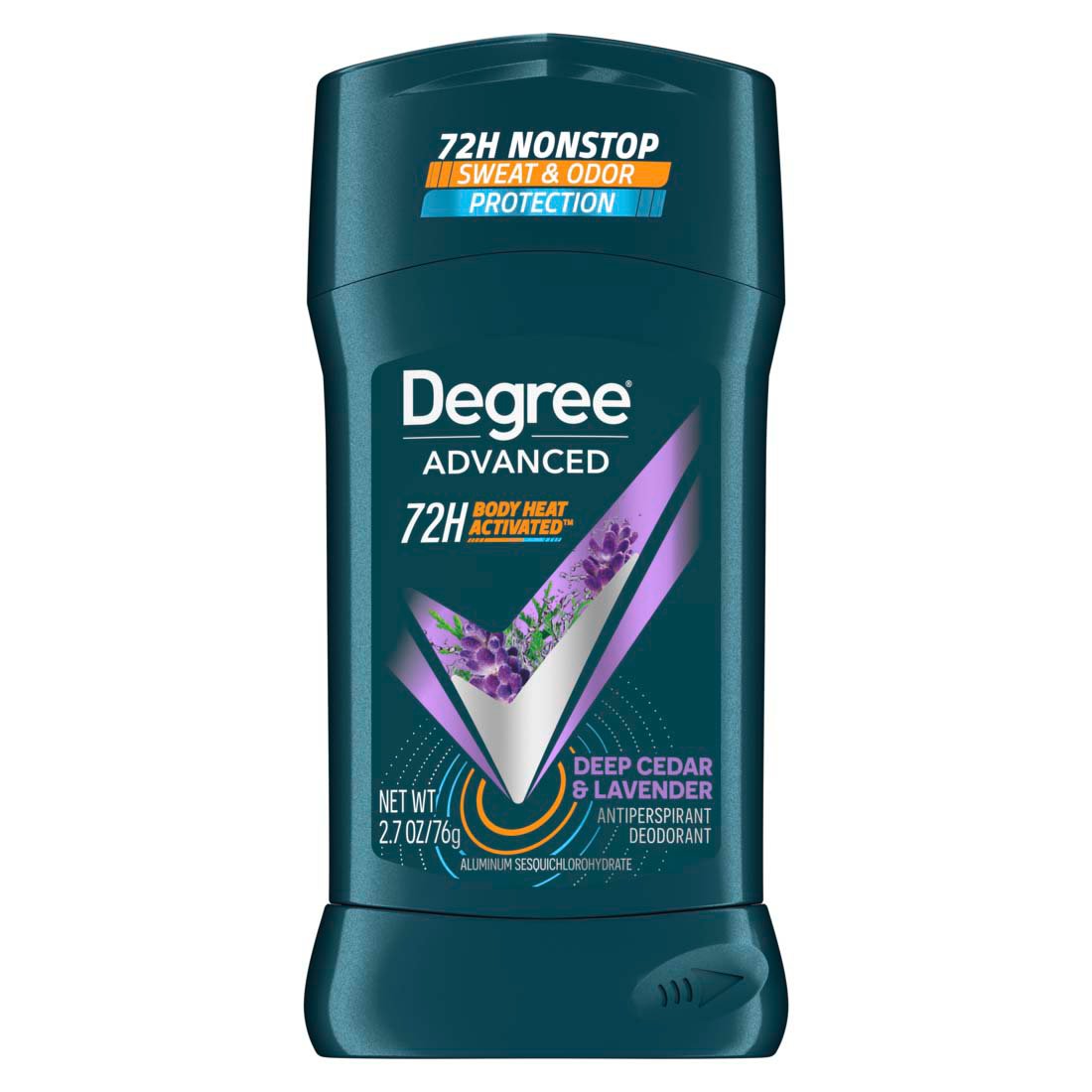 Degree 72 Hr Advanced Antiperspirant Deodorant - Deep Cedar & Lavender