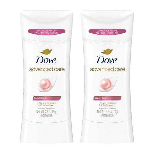 Dove Advanced Care Anti-perspirant Beauty Finish - Twin Pack