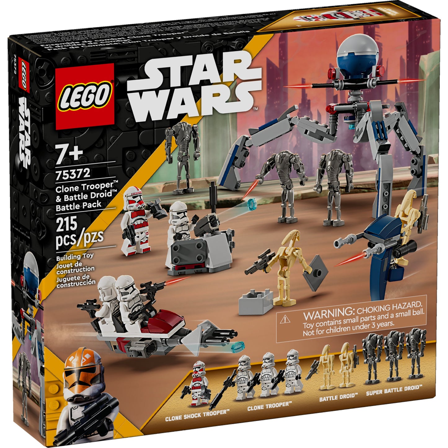LEGO Star Wars Clone Trooper & Battle Droid Battle Pack Set