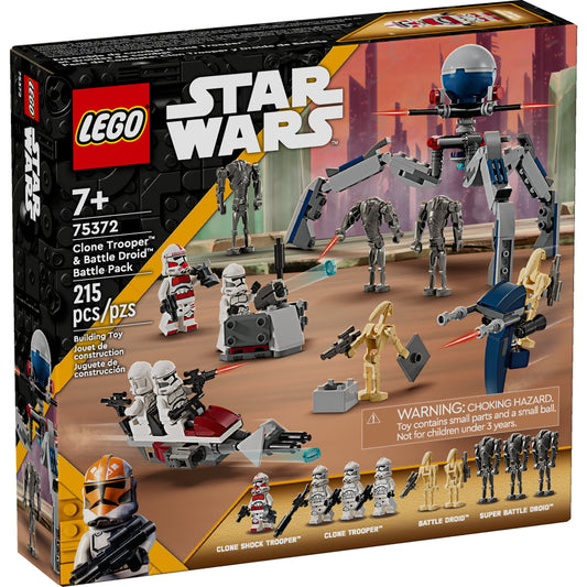 LEGO Star Wars Clone Trooper & Battle Droid Battle Pack Set