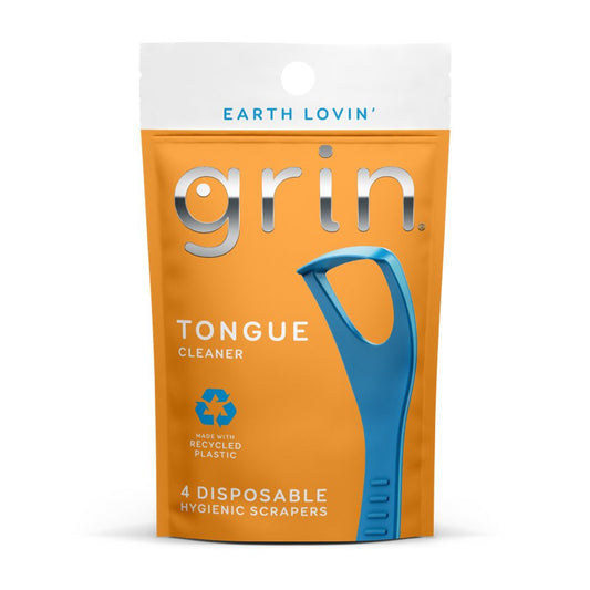 Grin Travel Pack Disposable Tongue Cleaner Scraper