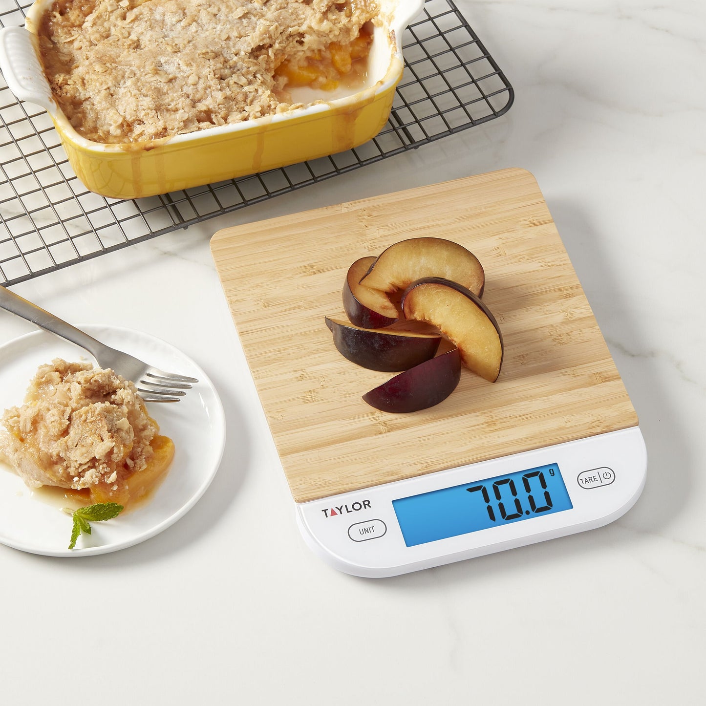 Taylor Bamboo Digital Kitchen Scale
