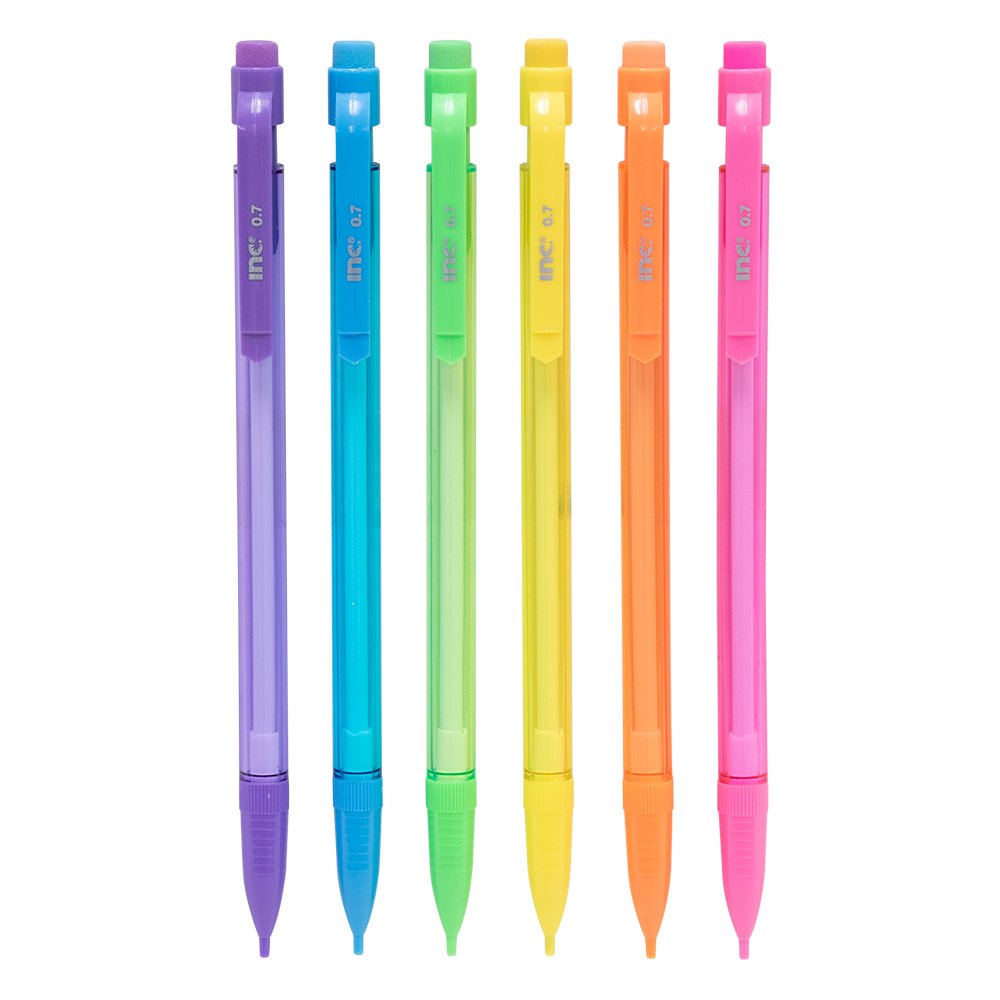 Inc Assorted 0.7mm Mechanical Pencils