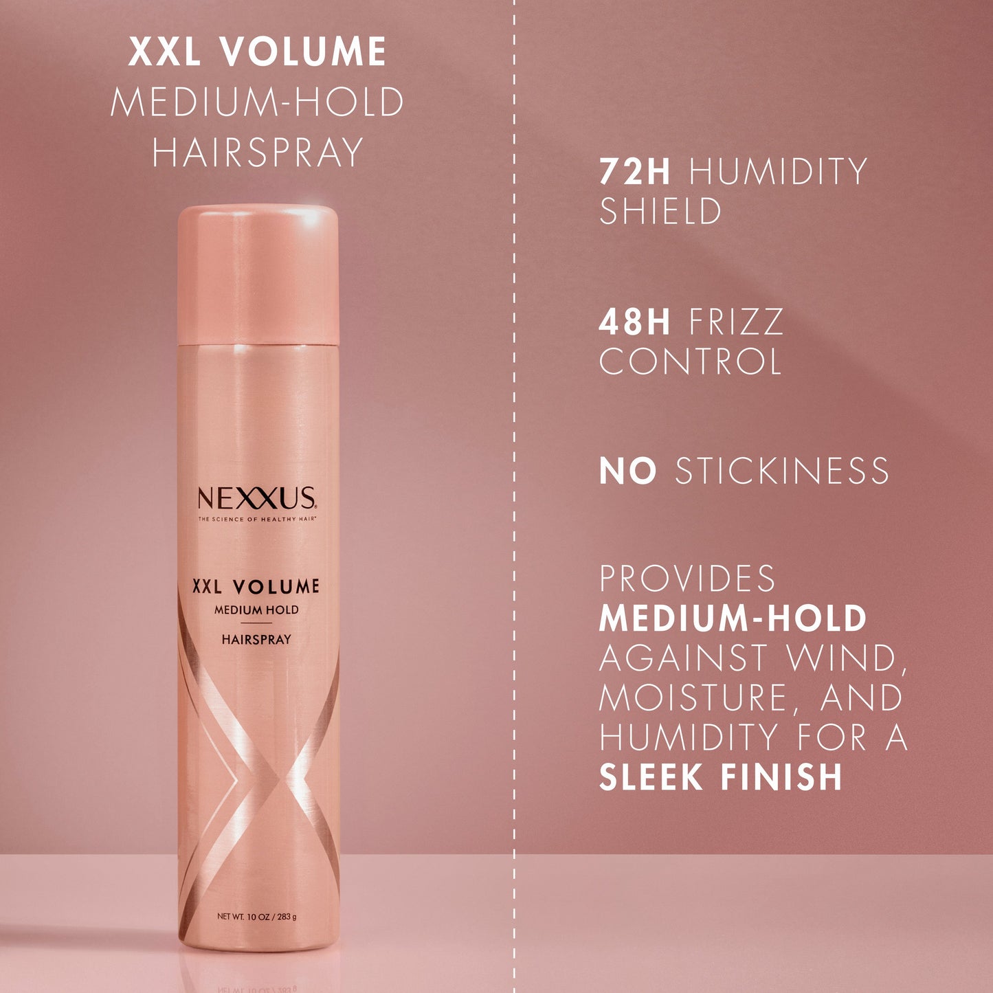 Nexxus XXL Volume Hair Spray Medium Hold