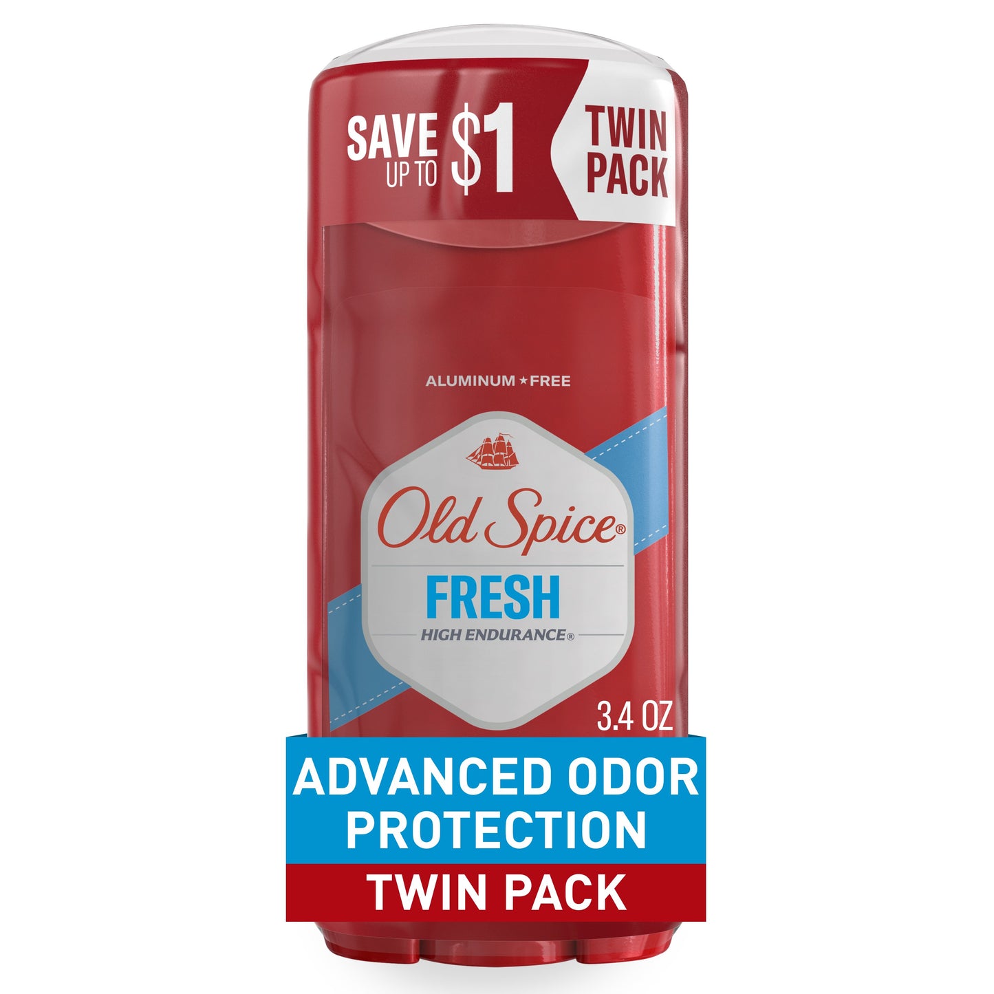 Old Spice High Endurance Aluminum-Free Deodorant - Fresh