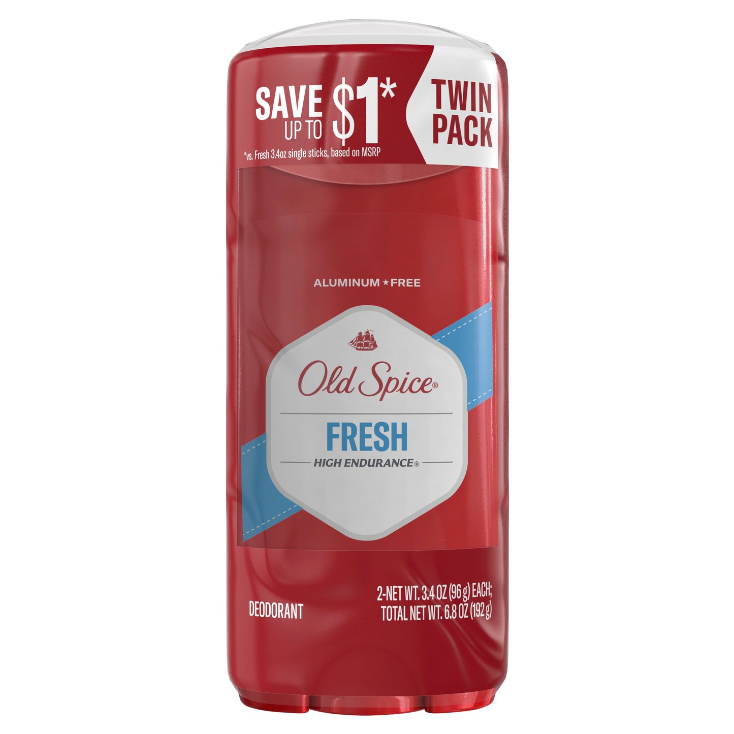 Old Spice High Endurance Aluminum-Free Deodorant - Fresh