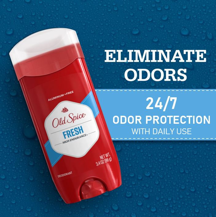 Old Spice High Endurance Aluminum-Free Deodorant - Fresh