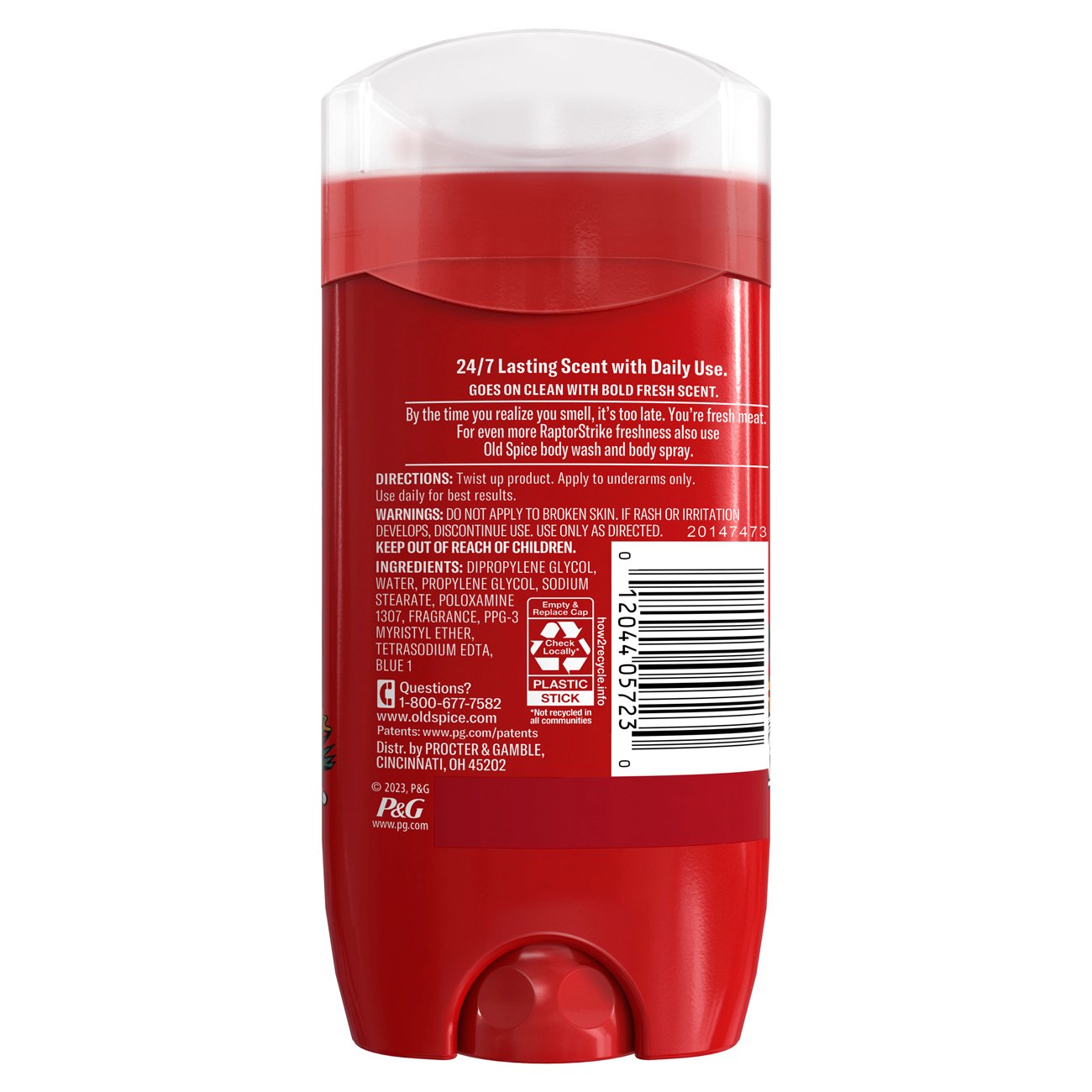 Old Spice Aluminum-Free Deodorant - Raptorstrike