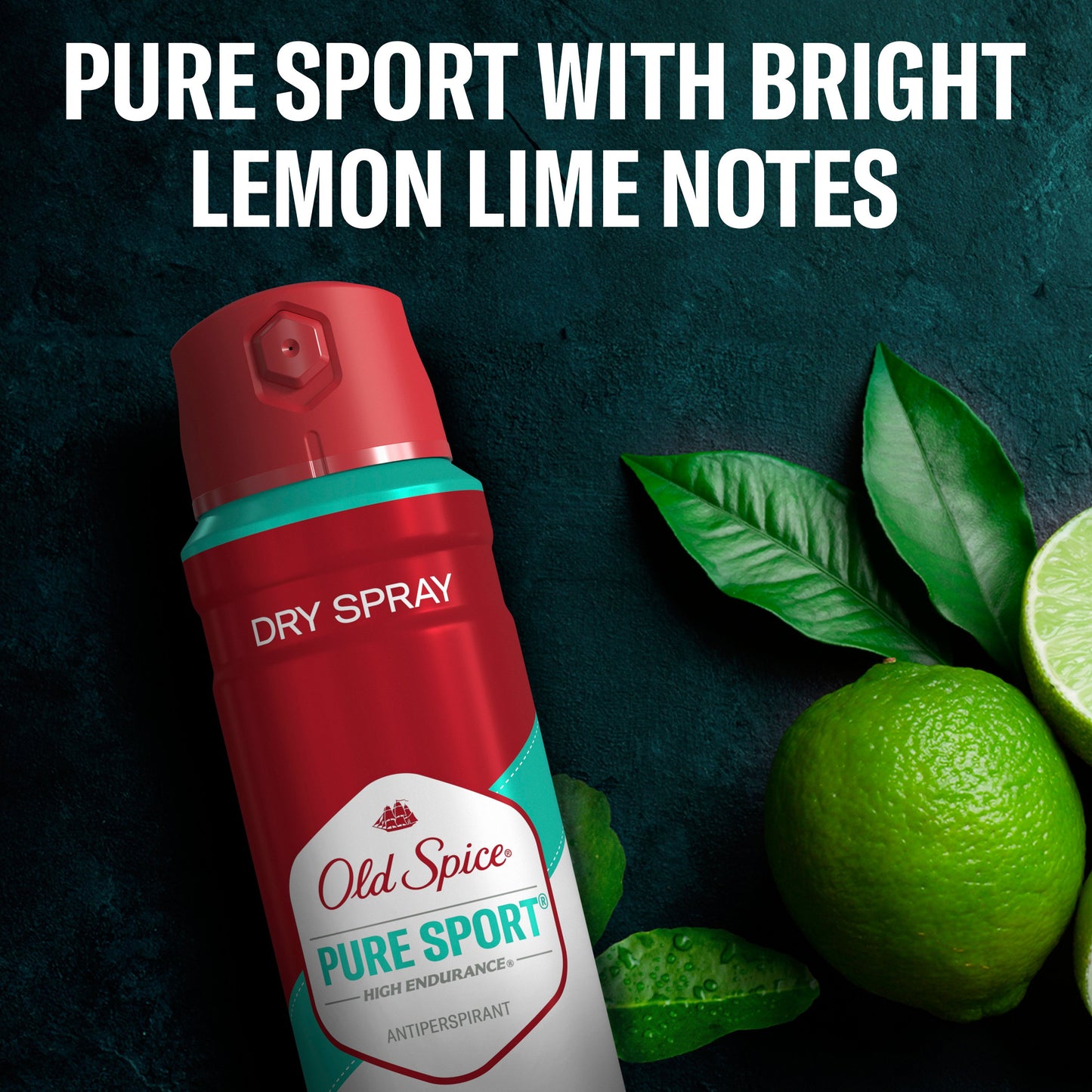 Old Spice High Endurance Antiperspirant Dry Spray - Pure Sport