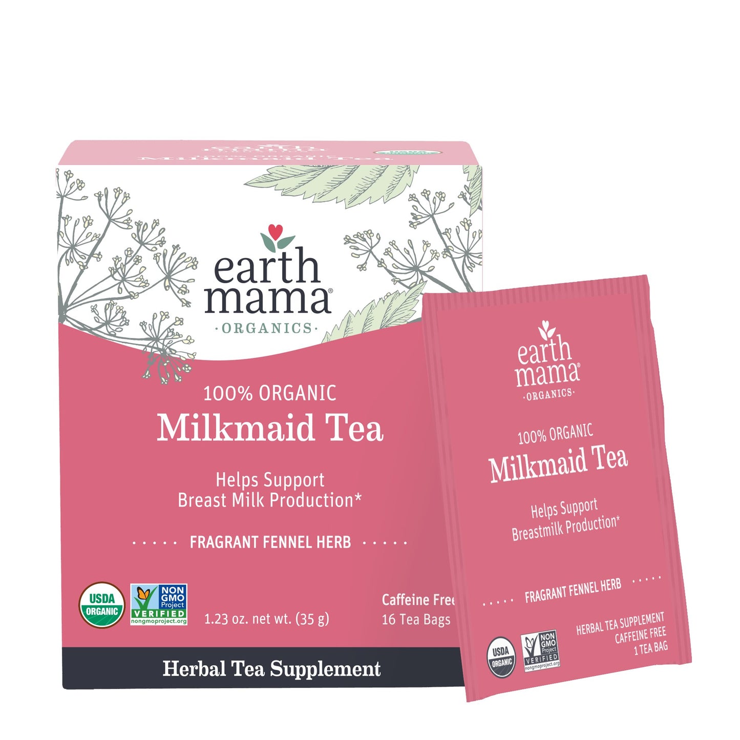 Earth Mama Organic Milkmaid Tea Bags