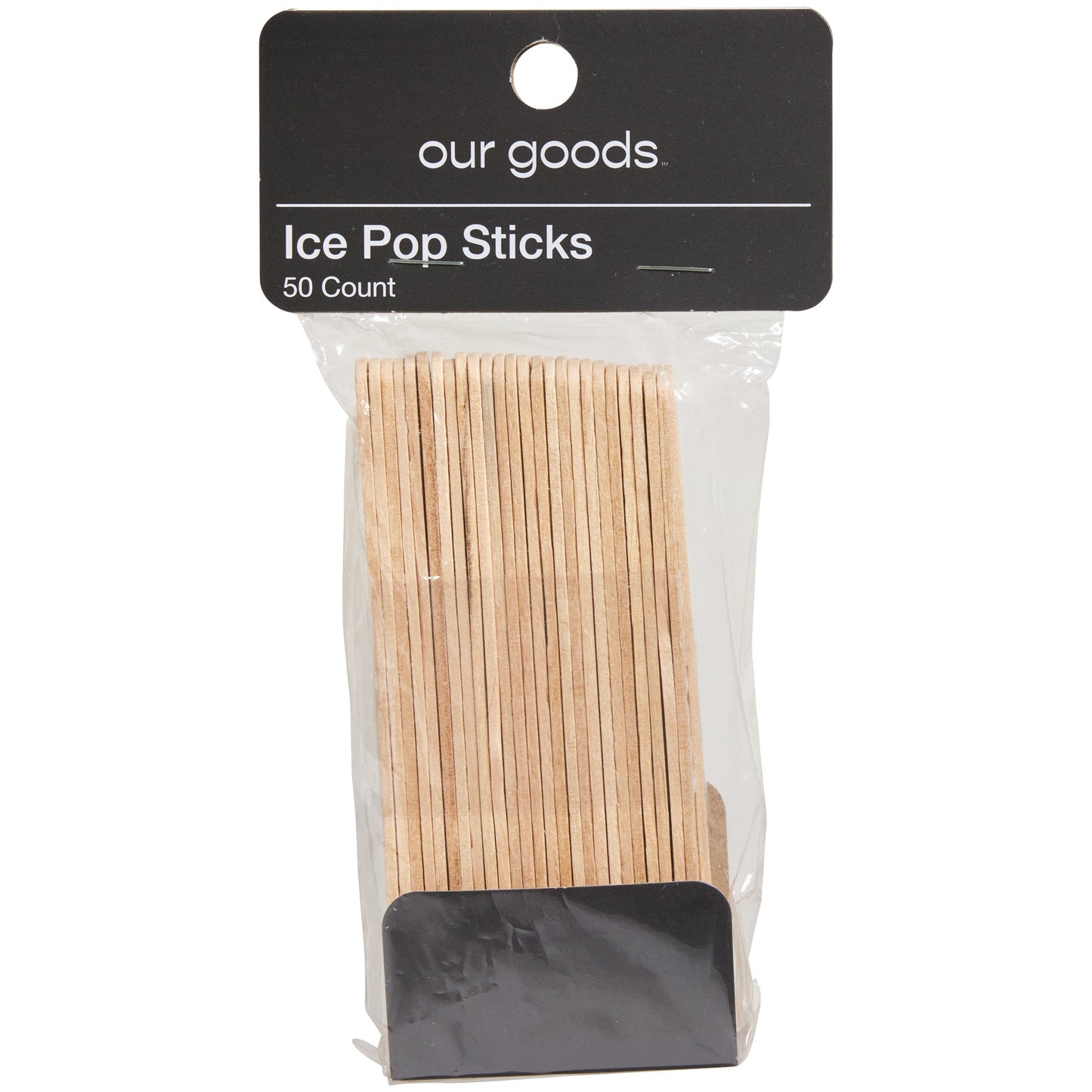 our goods Wooden Popsicle Sticks
