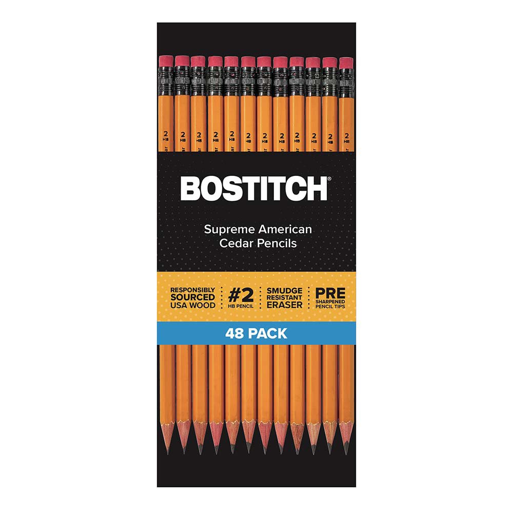 Bostitch Supreme No.2 American Cedar Pencils